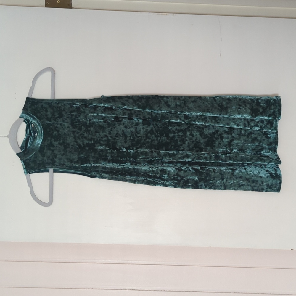 Crushed Velvet Dress